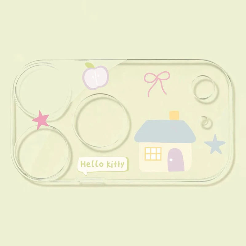 Niedlicher Doodle Kamera-Objektivschutz iPhone 17