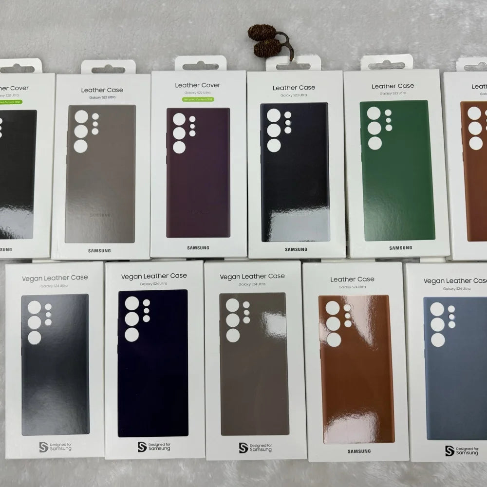 Lederhülle mit Magnet für Galaxy S25 Ultra