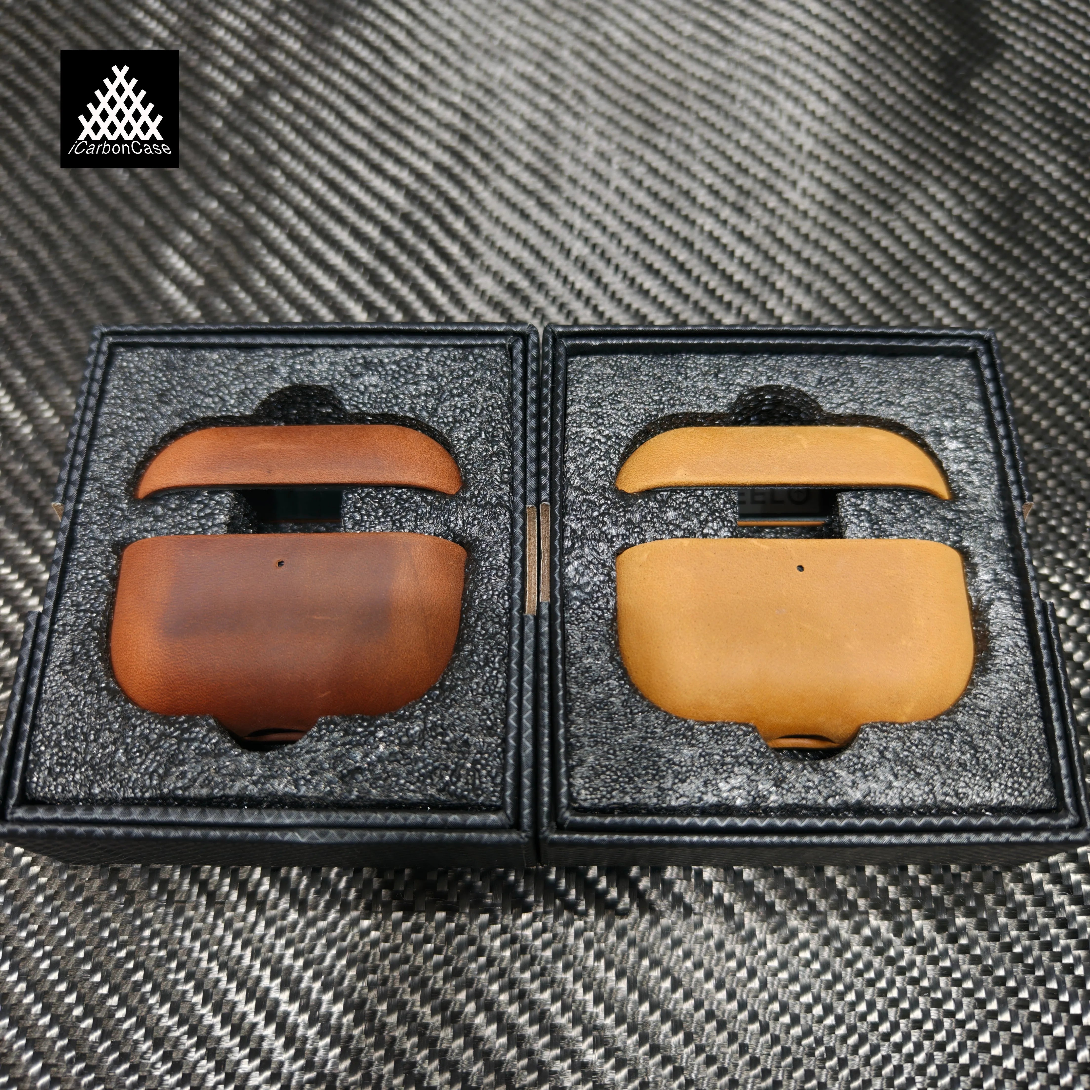 Handgefertigte Echtleder Schutzhülle für AirPods Pro