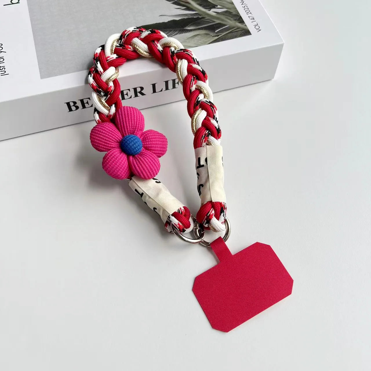 Geflochtenes Handyband kurz & robust – Anti-Verlust