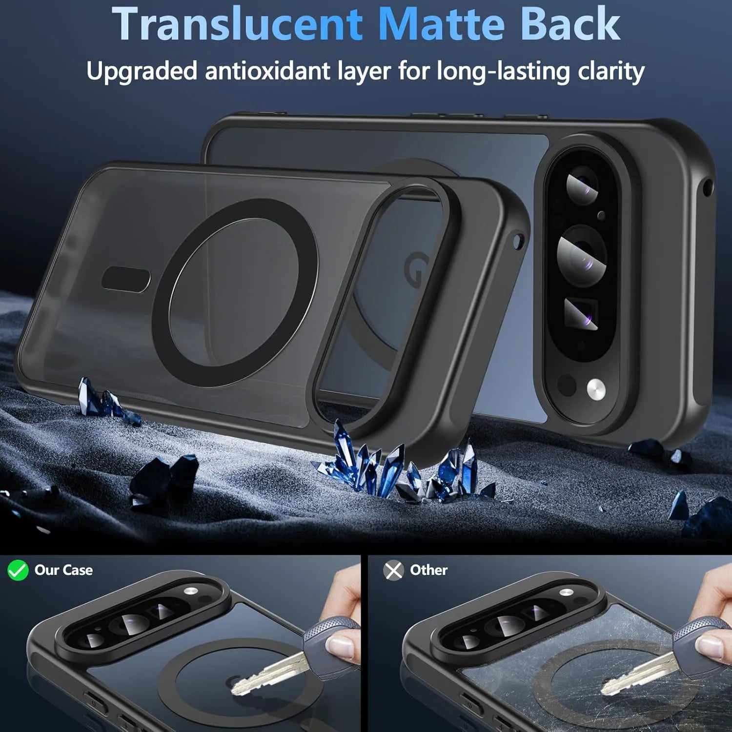 Magnetische Magsafe-Hülle für Pixel