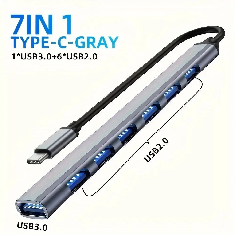 3-in-1 USB-C Hub mit HDMI und USB 3.0