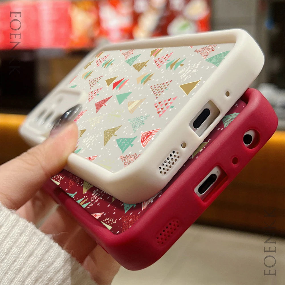 Silvester Weihnachtsmütze Handyhülle für Samsung S25