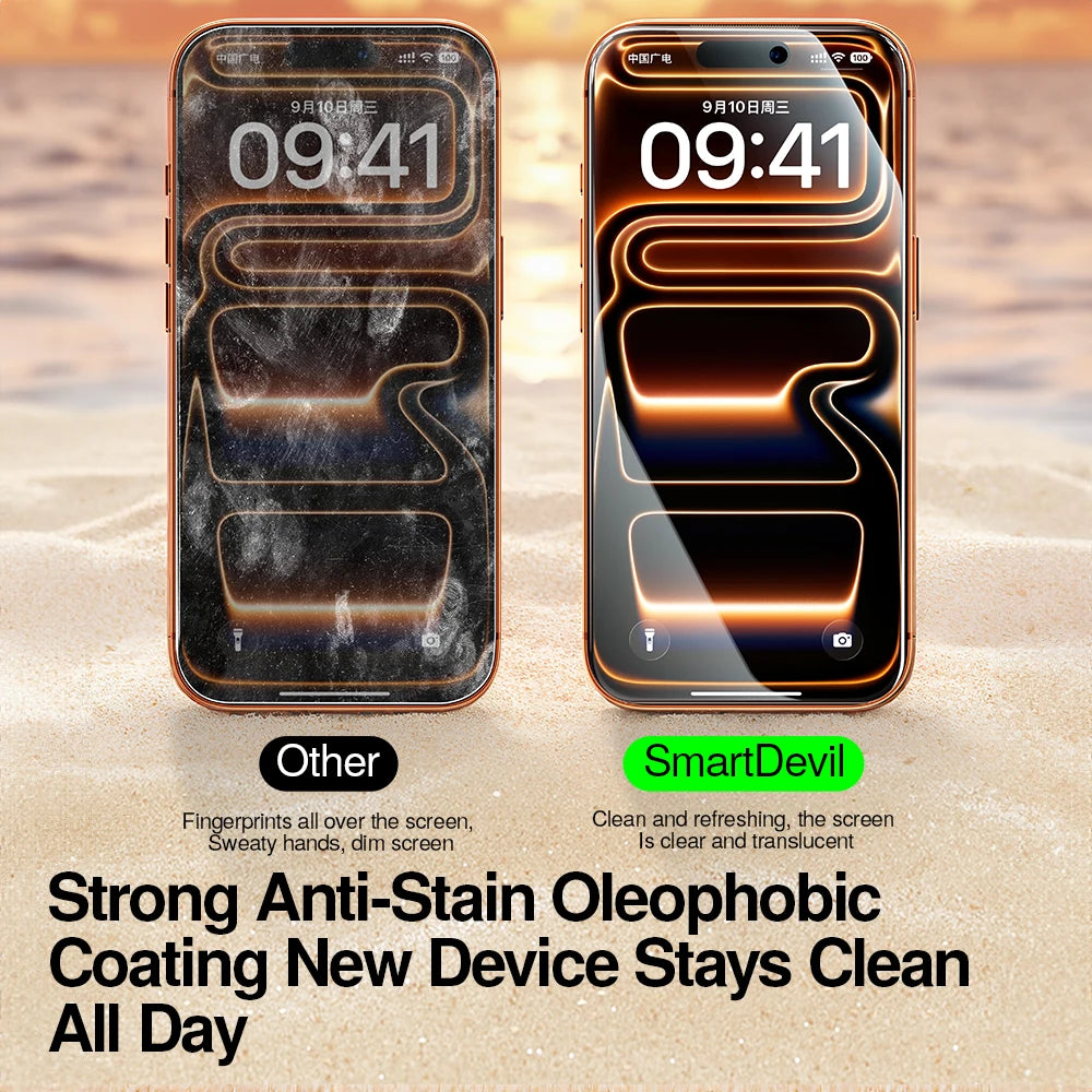 AR Privacy Displayschutz iPhone 17 Pro Max Glasfolie