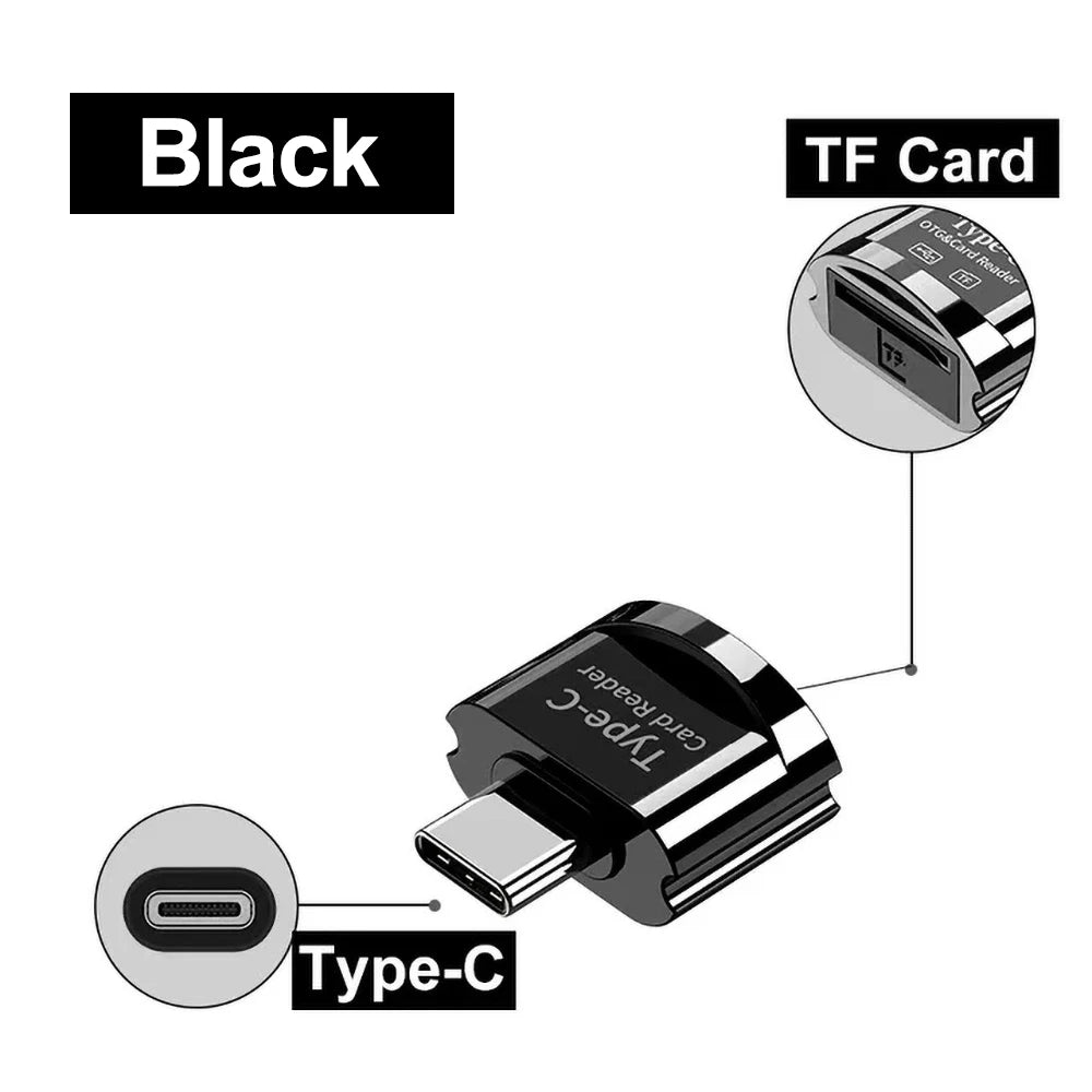 USB 3.0 Typ C Kartenleser für iPhone & Android