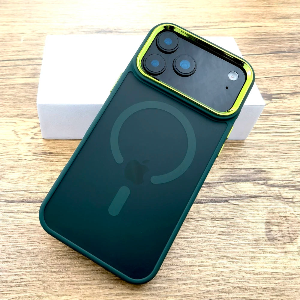 Matte durchsichtige Luxus-Hülle für iPhone 17 Pro