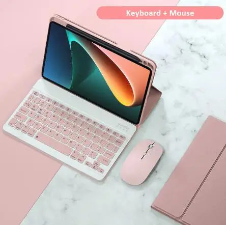 Kabellose Tastatur mit Maus für iPad Hülle