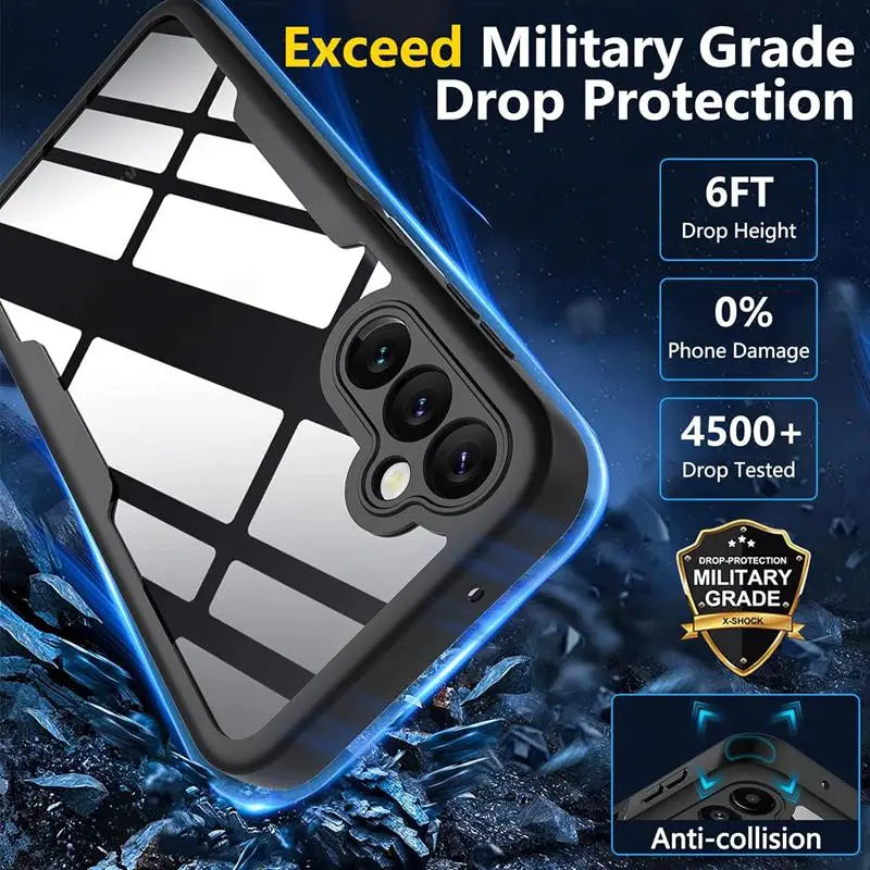 Coque 360° avec protection d'écran pour Galaxy série A