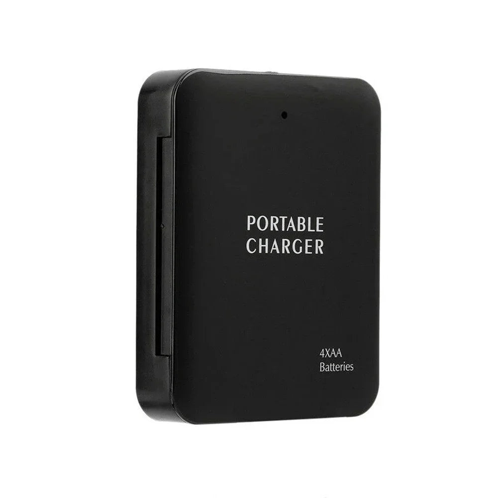 Tragbare Powerbank-Hülle 4xAA mit LED