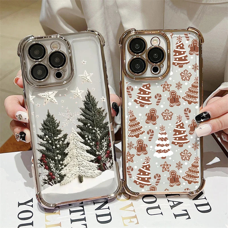 Christmas TPU phone case for Google Pixel 8 9 10, luxury design