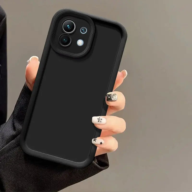 Weißes Silikon Case für Xiaomi 11 Lite 5G NE
