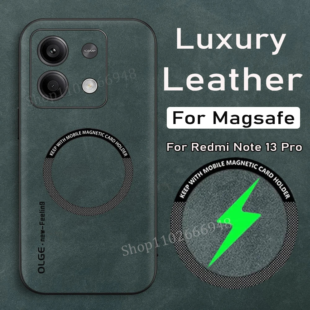 Für Magsafe Hülle für Xiaomi Redmi Note Serie