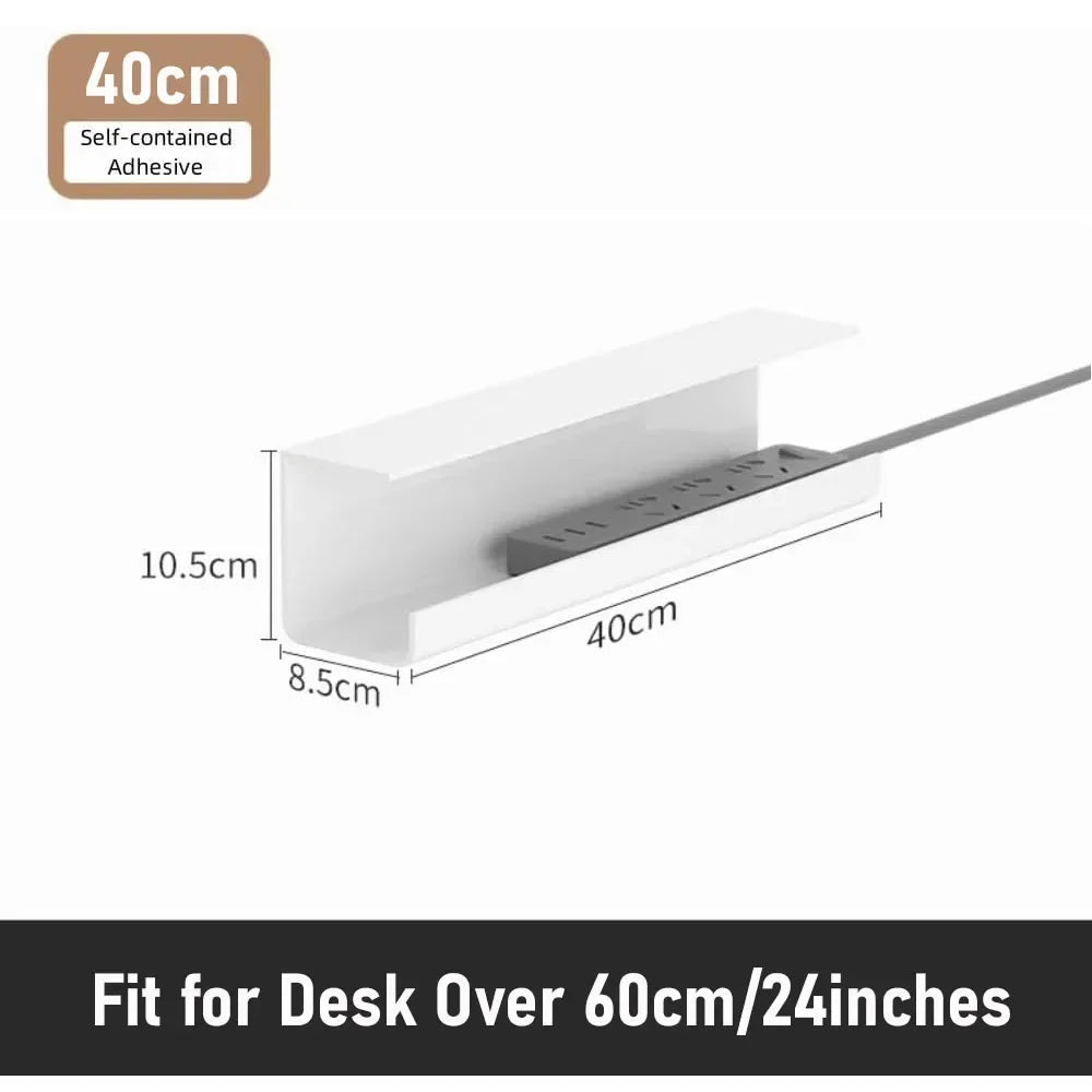 Kabelmanagement-Tablett Unter Schreibtisch Groß