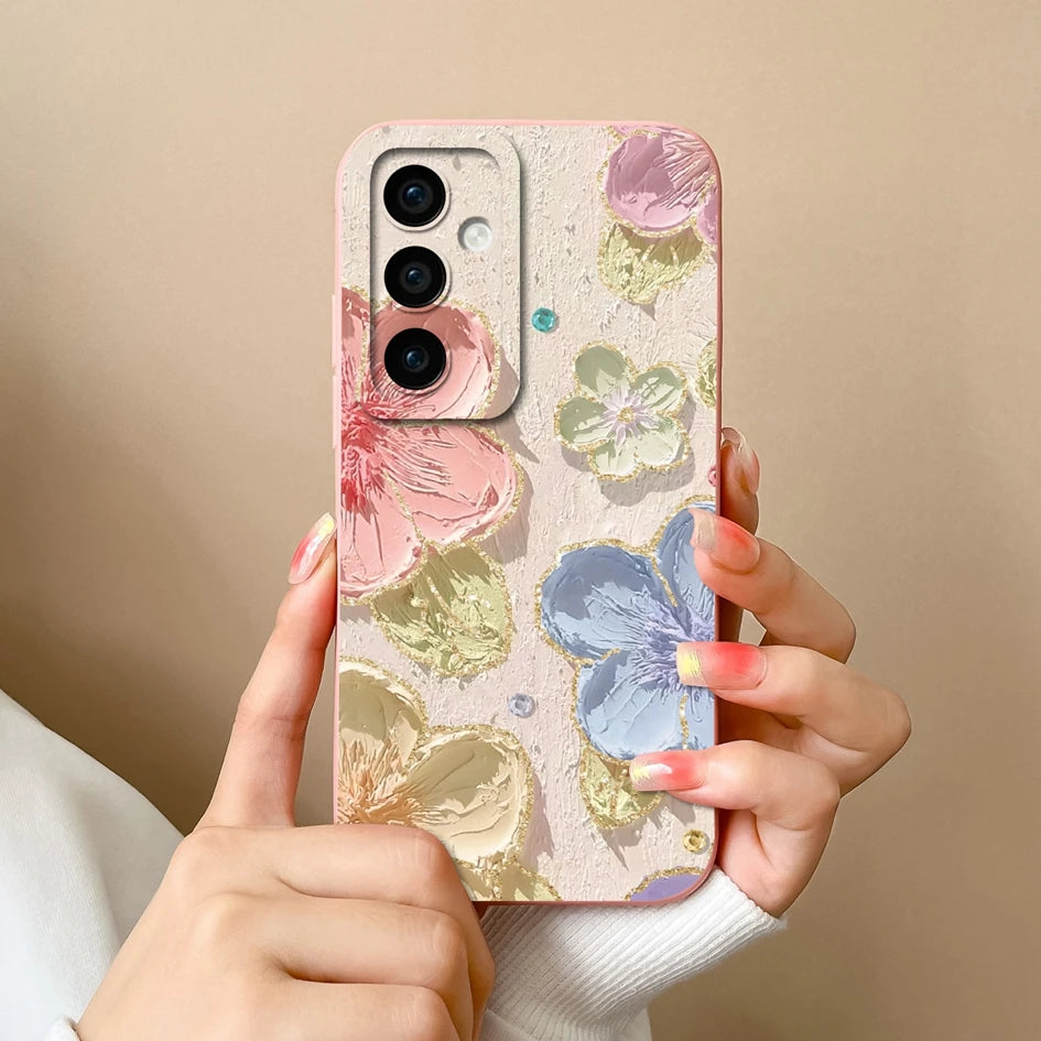 Leopardenmuster Silikonhülle mit Kameraschutz