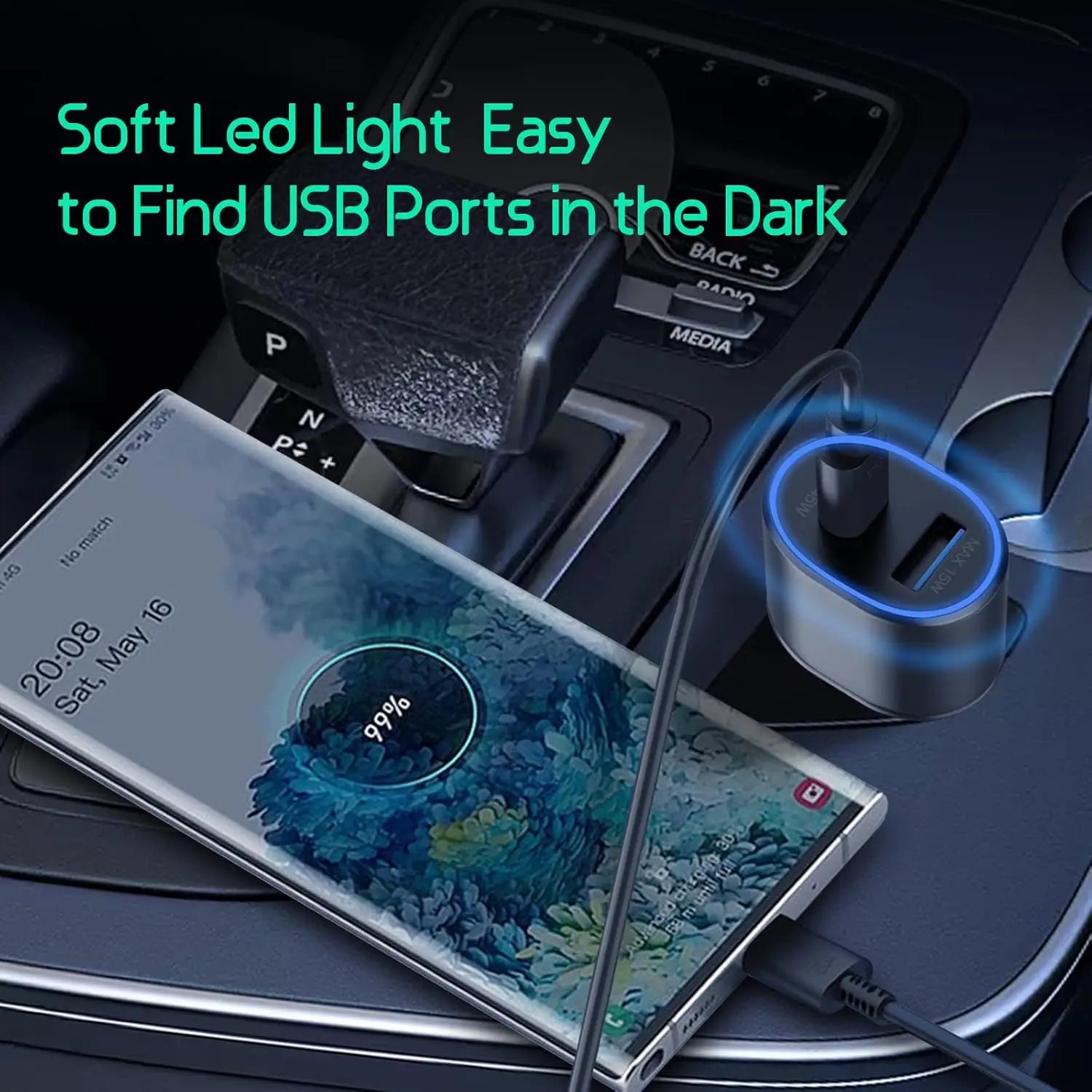 Best 60W USB Car Charger PD Fast Charging