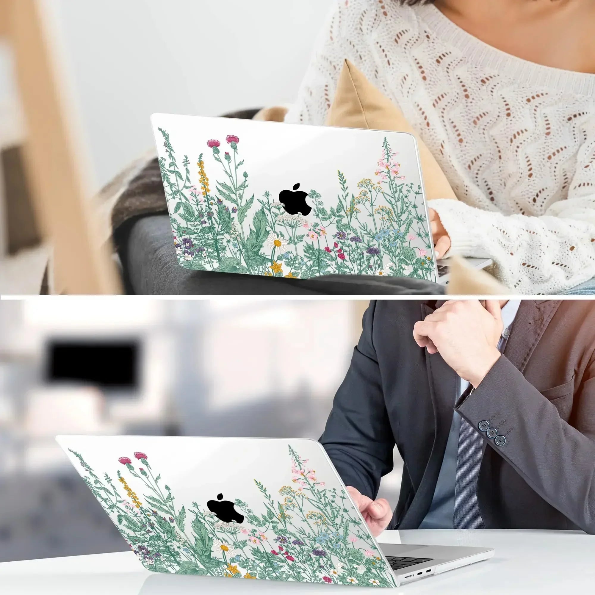 Transparente Hardcase Hülle MacBook M1 M2