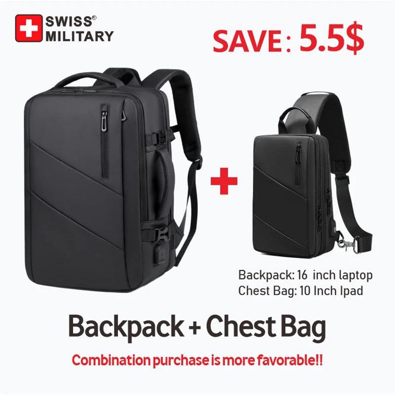 Swiss Military Laptop-Rucksack 17 Zoll