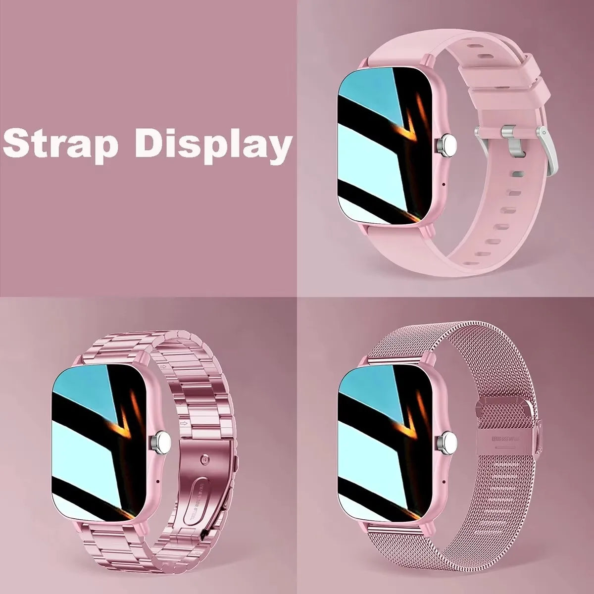 Wasserdichte Smartwatch 1,83" mit Anruf & Schlafmonitor