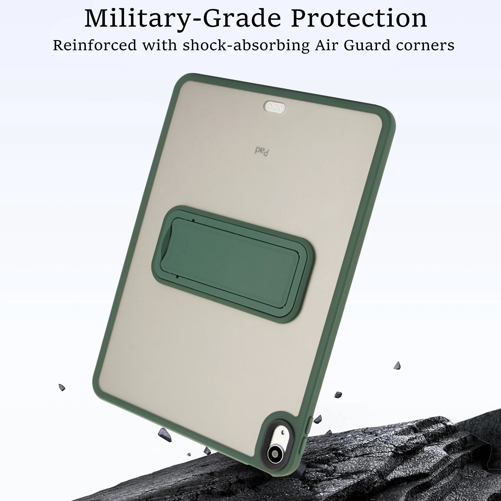 Étui robuste avec support pour iPad et iPad Air