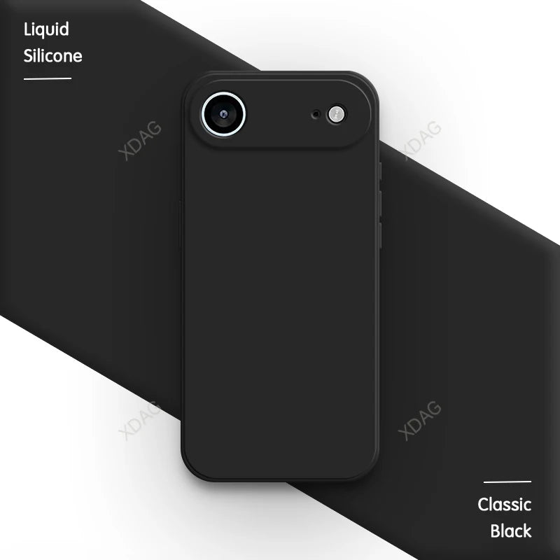 Weiche Silikonhülle für iPhone 17 Pro Max Air