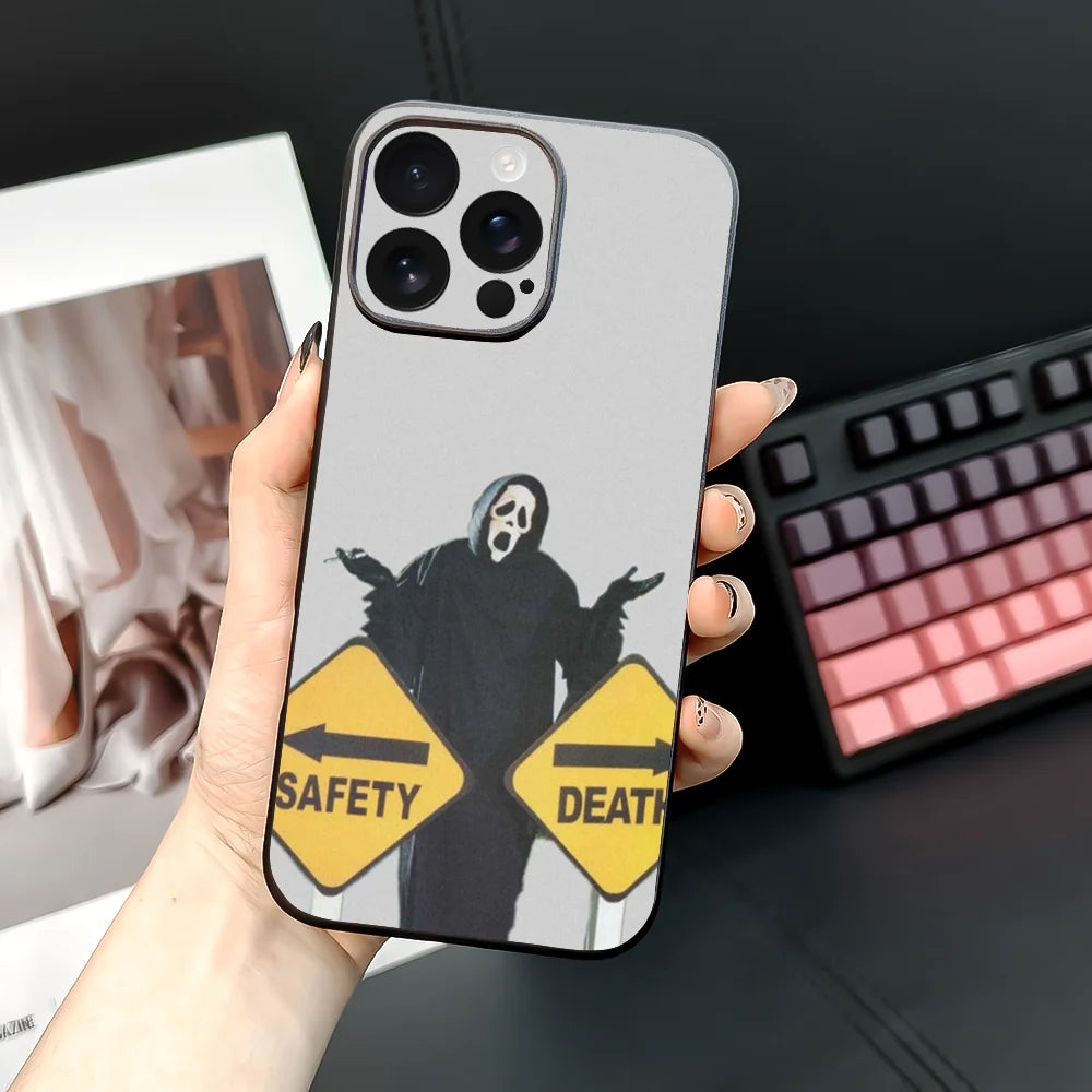 Scream Movie Case iPhone 16 TPU Soft Skin-Friendly
