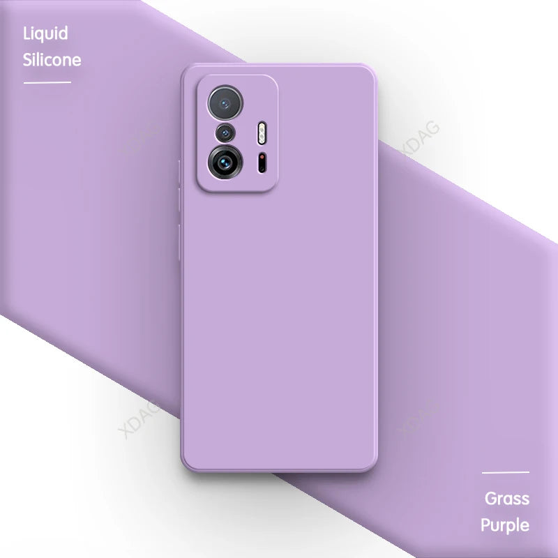 Halb-Hülle aus Flüssigsilikon Xiaomi 11T Pro