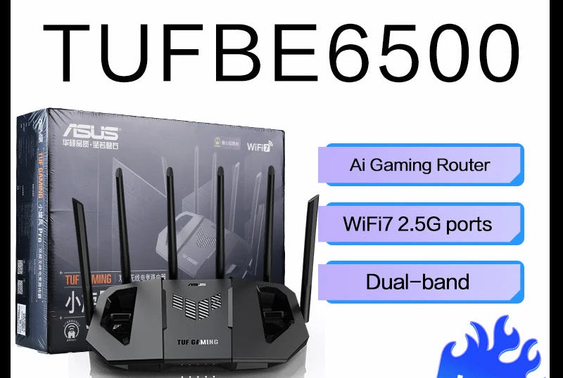 WiFi7 TUF Gaming Router Ai Home