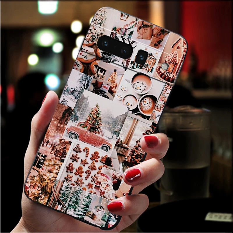 Weiche Silikonhülle für Google Pixel 9 und Pixel 10 – Halbummantelnd