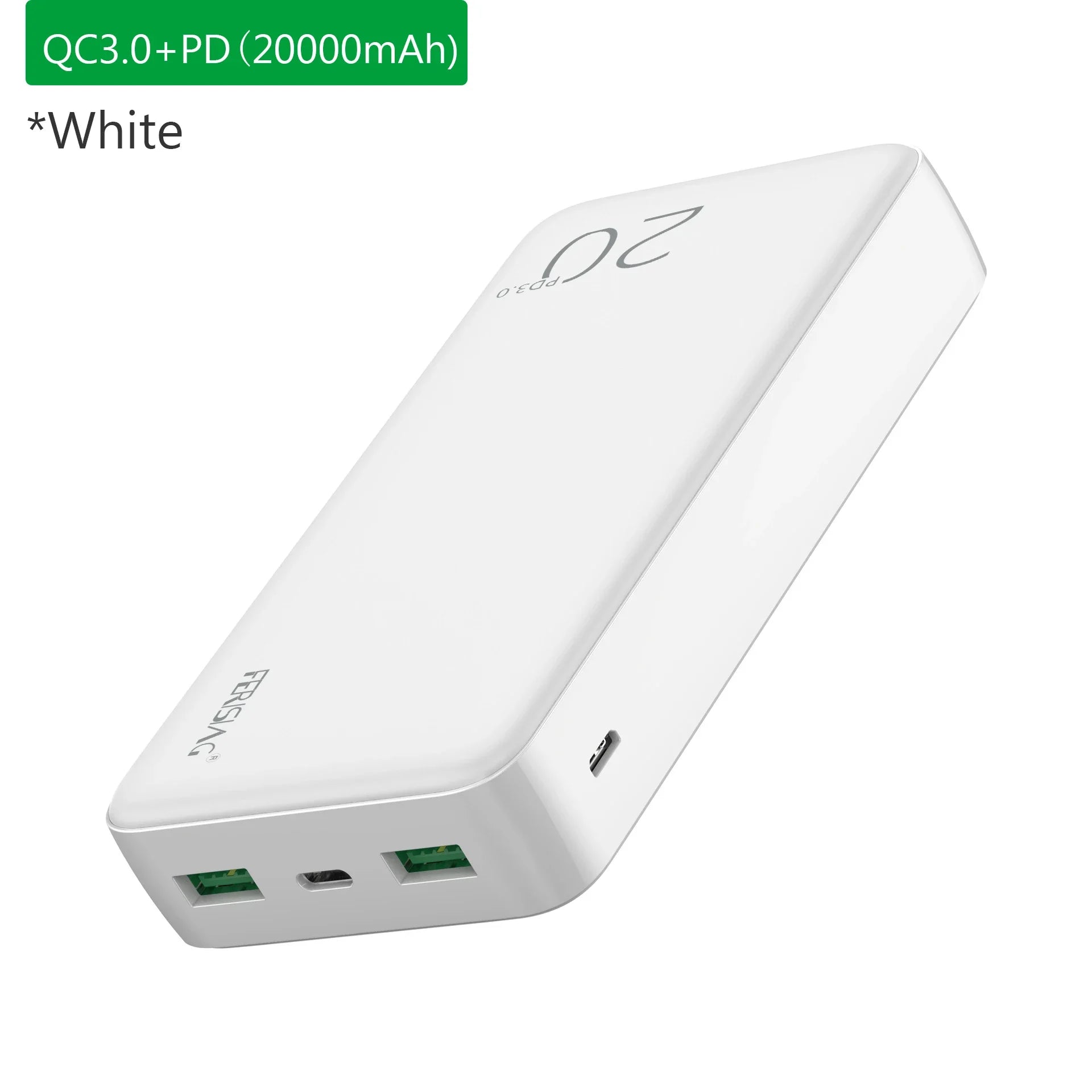 Powerbank 20000mAh 22,5W Schnellladegerät tragbar