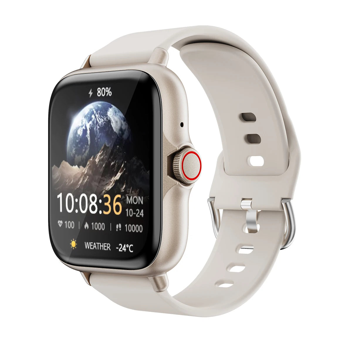 1,83'' Smartwatch mit Anruf, Schlaf & Sport für iPhone