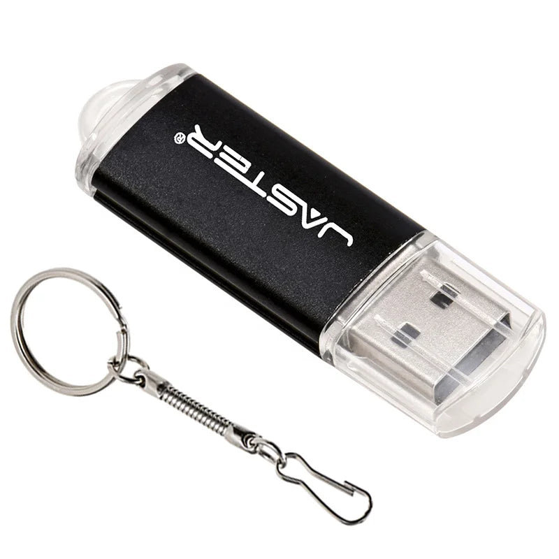 JASTER USB 2.0 Flash-Laufwerk 128M-128GB mit Anhänger