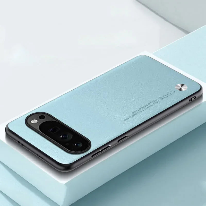 Luxuriöse Lederhülle für Google Pixel