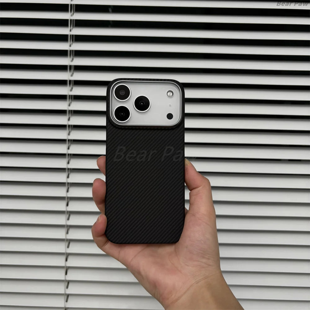 Aramid carbon fiber case for iPhone 17 Pro Max