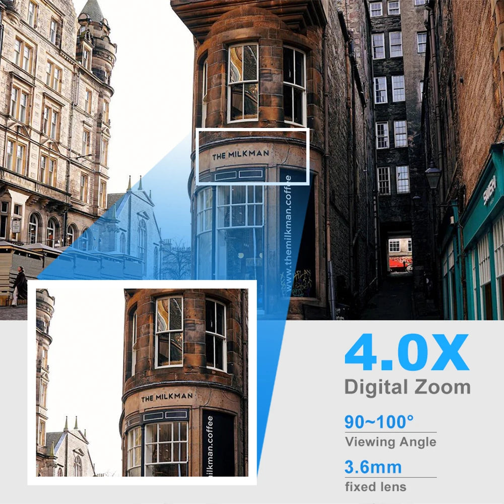 8MP WiFi IP PTZ Kamera Outdoor 4X Zoom