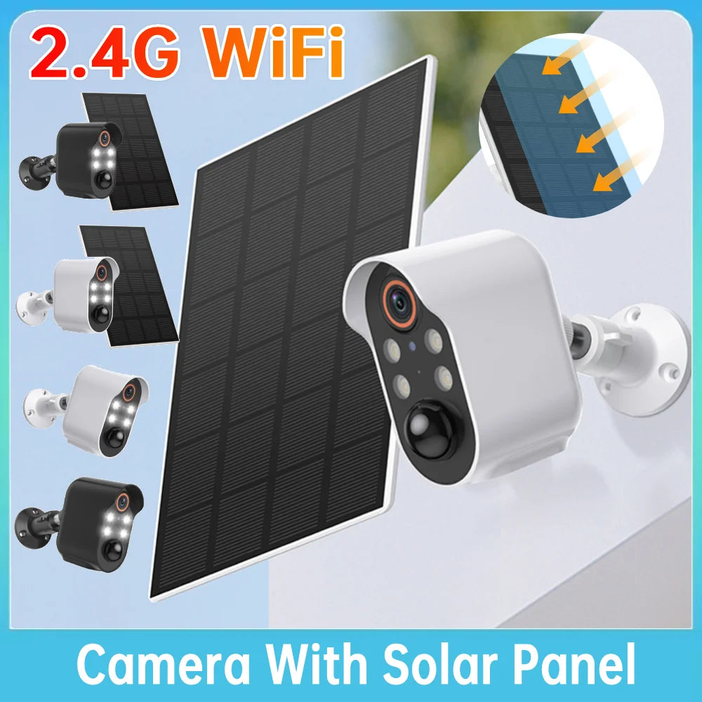 Solar WiFi Kamera 5MP Full-HD Outdoor mit KI-Erkennung