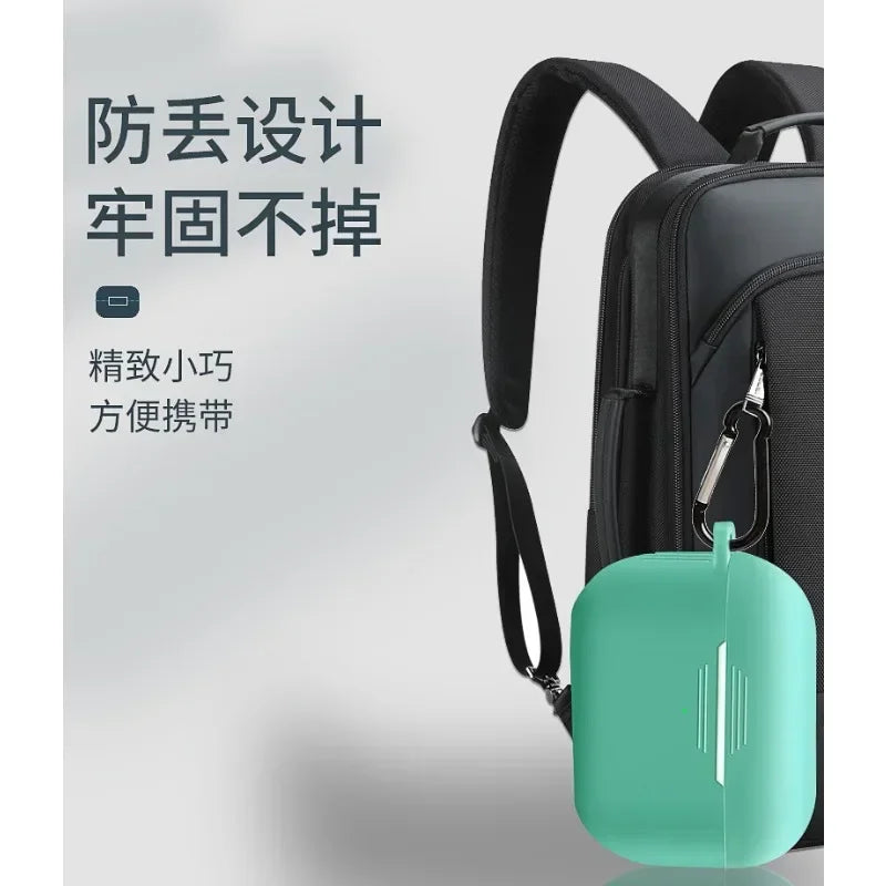 Rosa Silikon Airpods Hülle Schutzcase