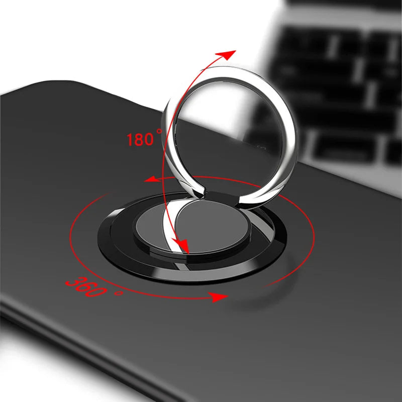 Stoßfeste TPU-Hülle mit Ringhalter für Pixel 8a