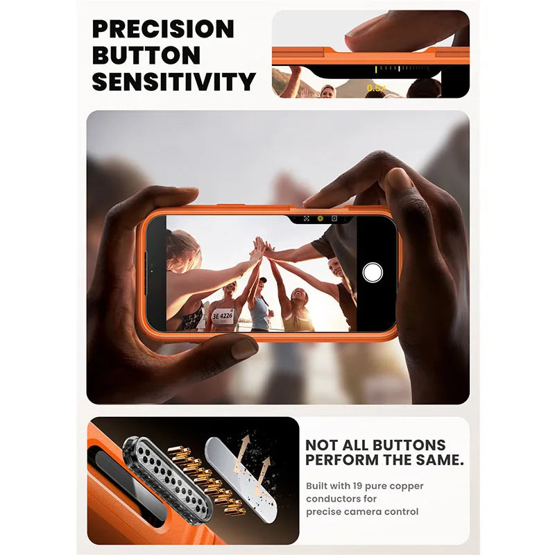 Magnetic Flip Case Full Protection with Glass & Stand Function for iPhone 17 Pro Max