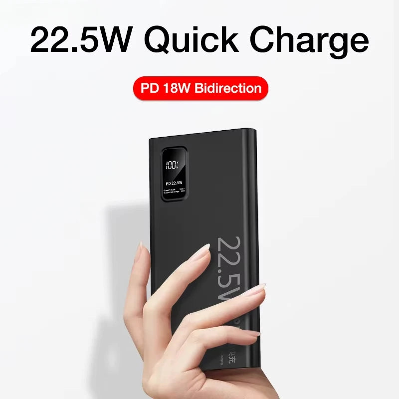20000mAh Powerbank USB C Schnellladung Ersatzakku