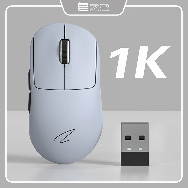 Leichte 4K Gaming-Maus mit 3 Modi und 6 DPI-Stufen