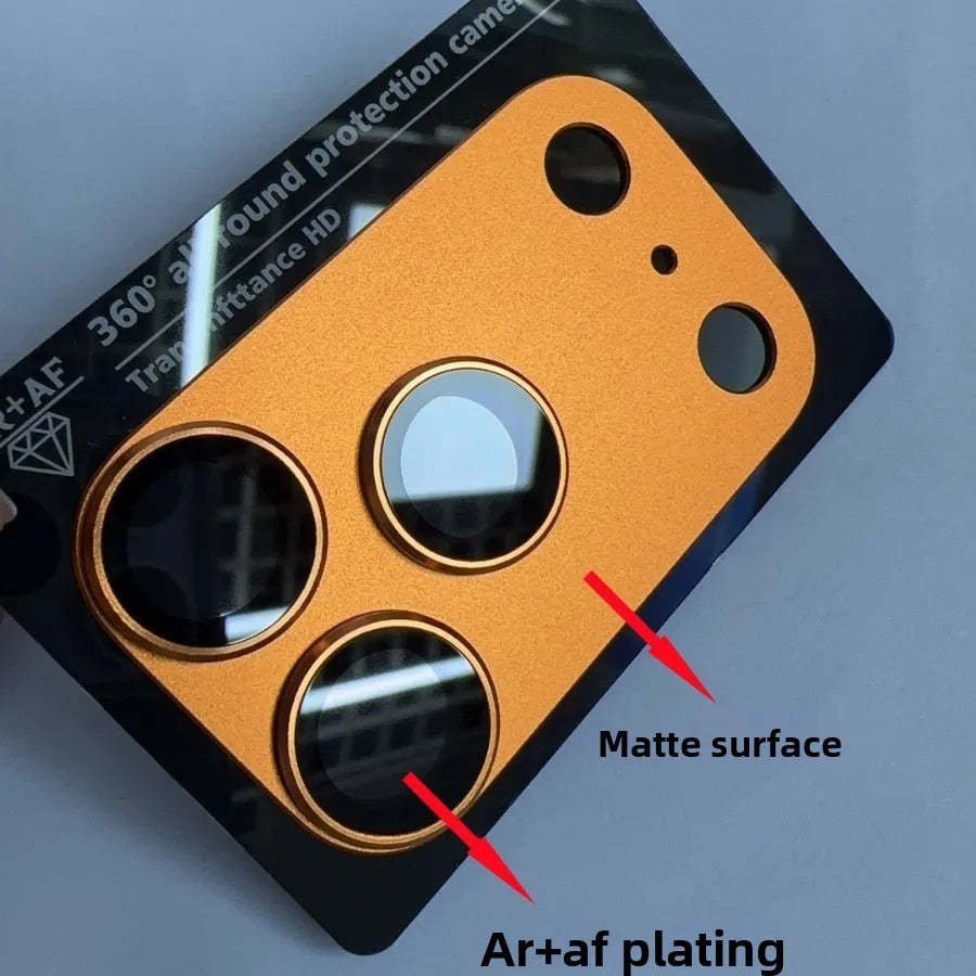 Matte Metall-Kameraabdeckung für iPhone 17 Pro Max