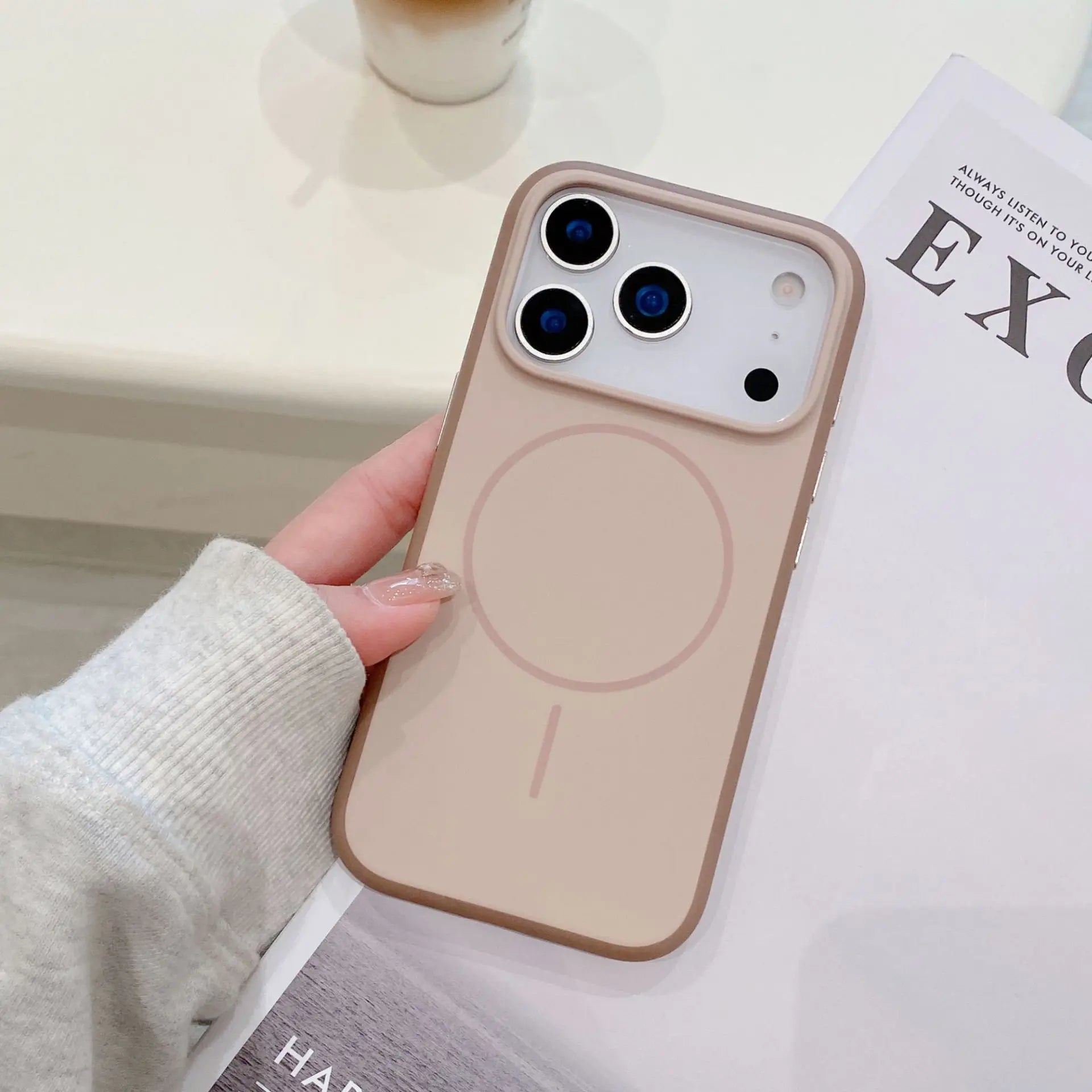 Transparente Magnethülle für iPhone 17 mit Magsafe