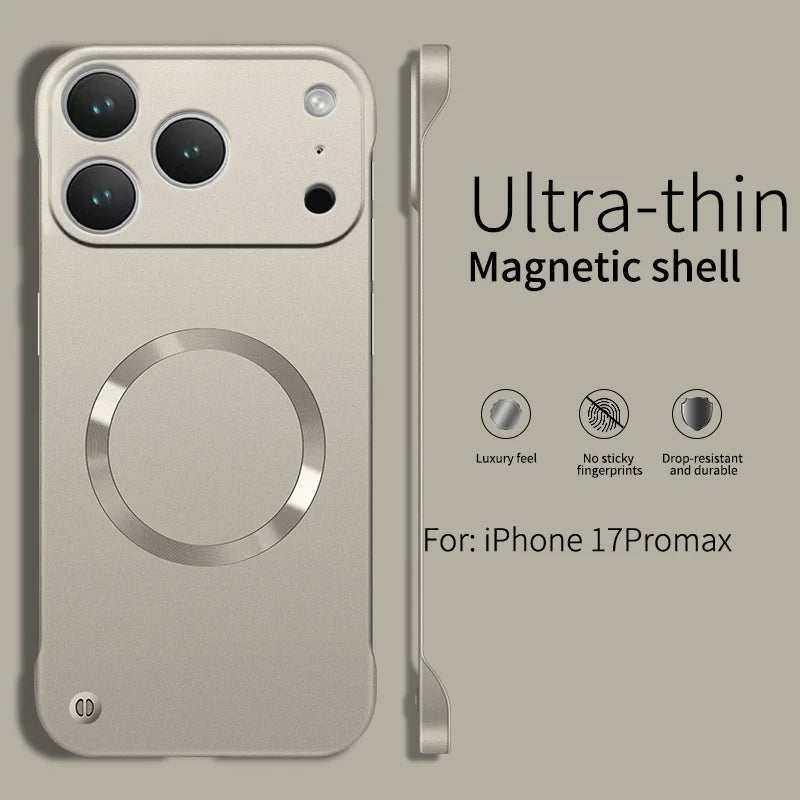 Ultradünne magnetische Metallic Magsafe Hülle