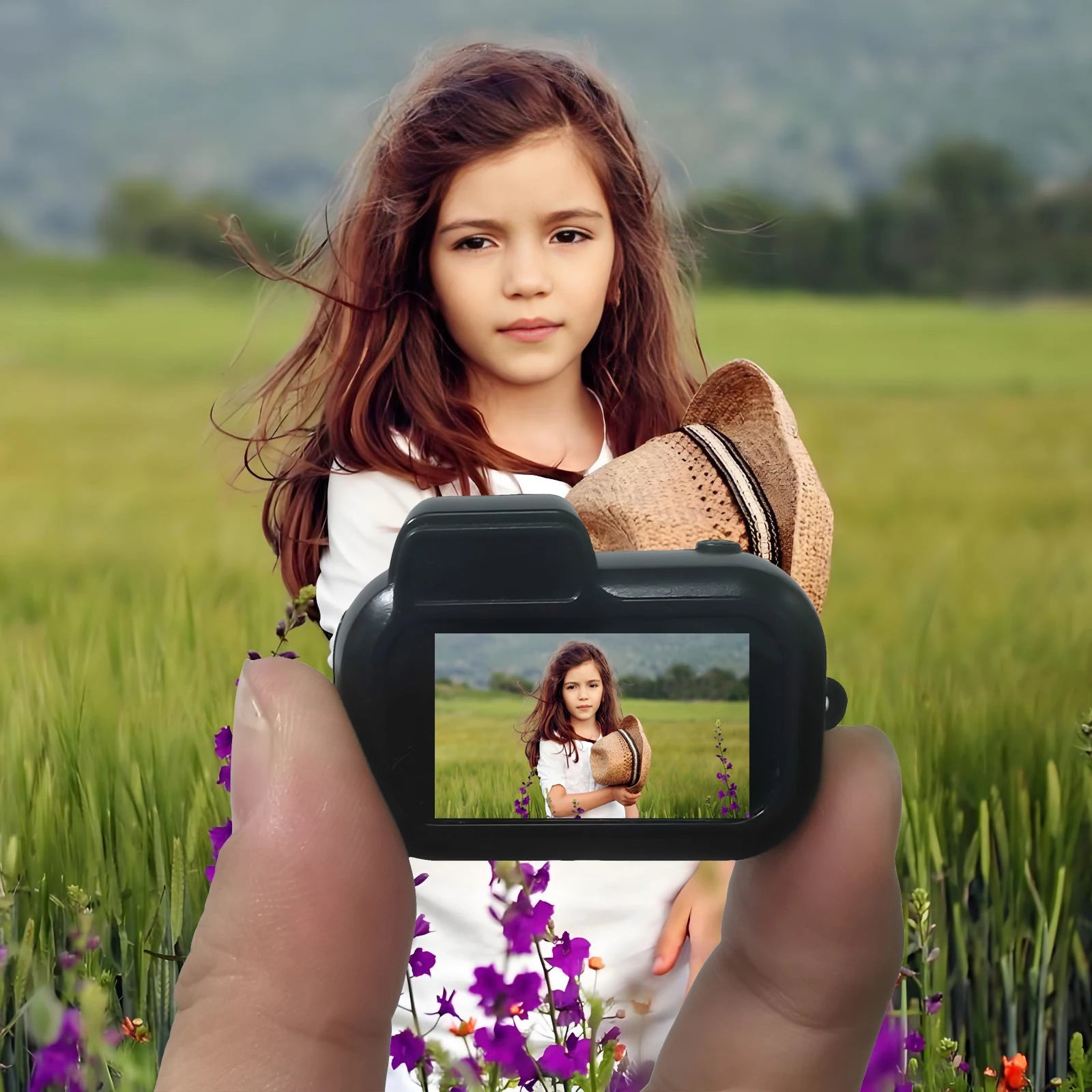 Mini Digitalkamera Schlüsselanhänger Y3000 für Kinder