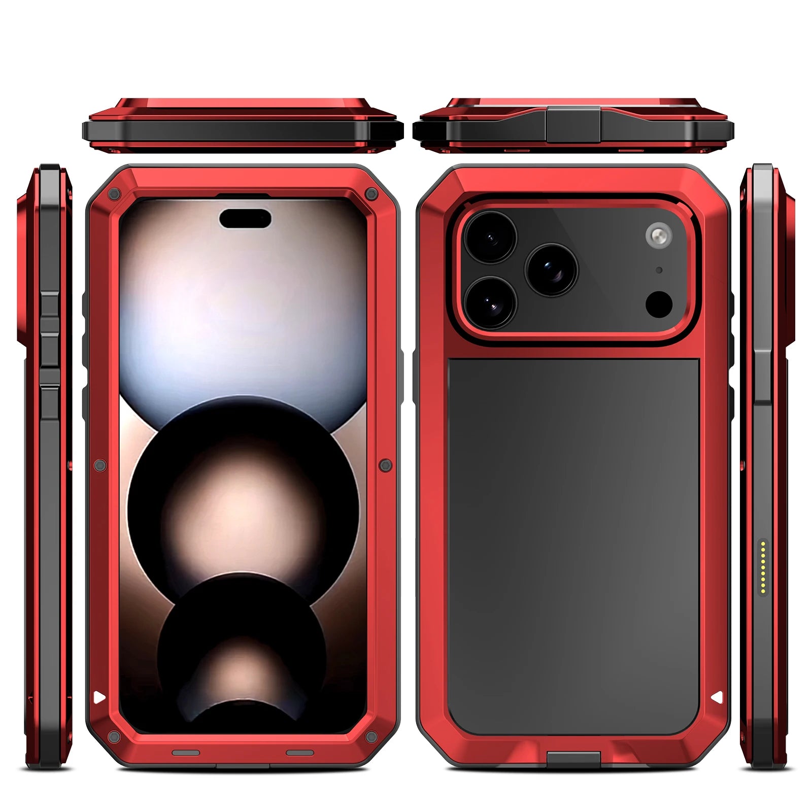 Robuste Metall-Schutzhülle für iPhone 17 Pro Max