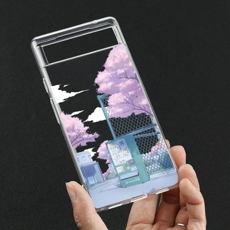 Anime Landscape Case for Pixel 6-8 Pro