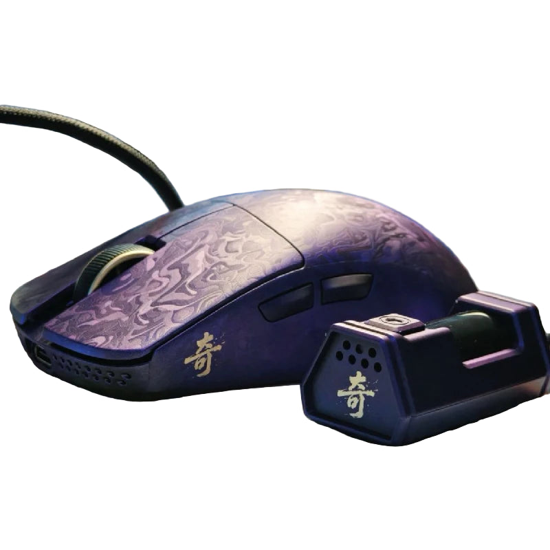 Kabellose Carbonfaser Maus mit 8KHz Polling für PC & Laptop