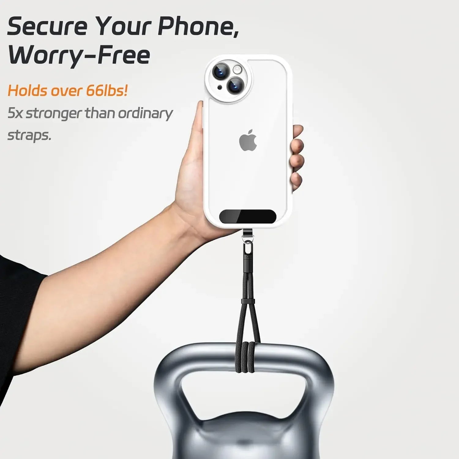 Verstellbares Telefon-Lanyard mit Handgelenkband