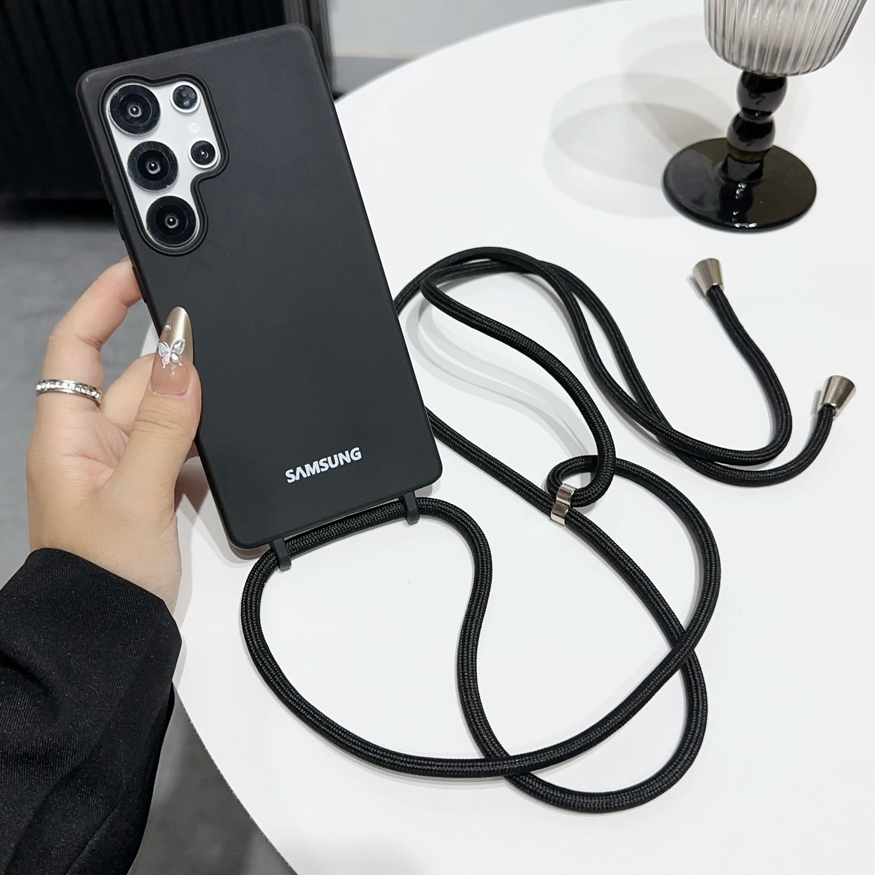 Crossbody TPU Hülle für Samsung Galaxy S20–S25