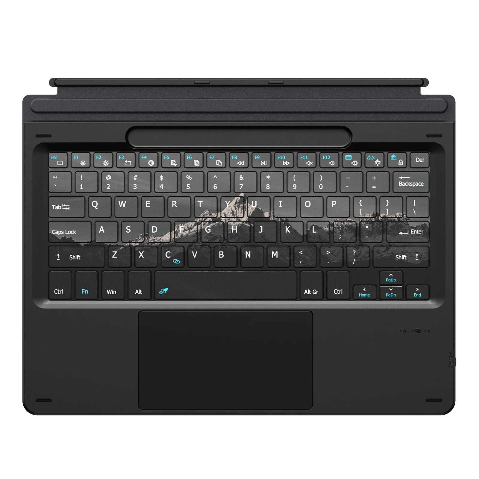 Ultra-slim Bluetooth keyboard for Surface Pro 8–11